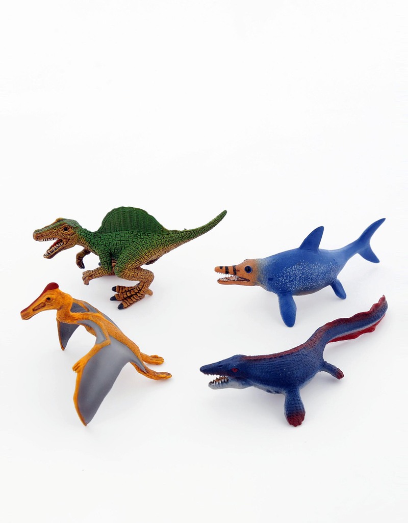 Игровой набор мини-динозавры и пазл Болото  